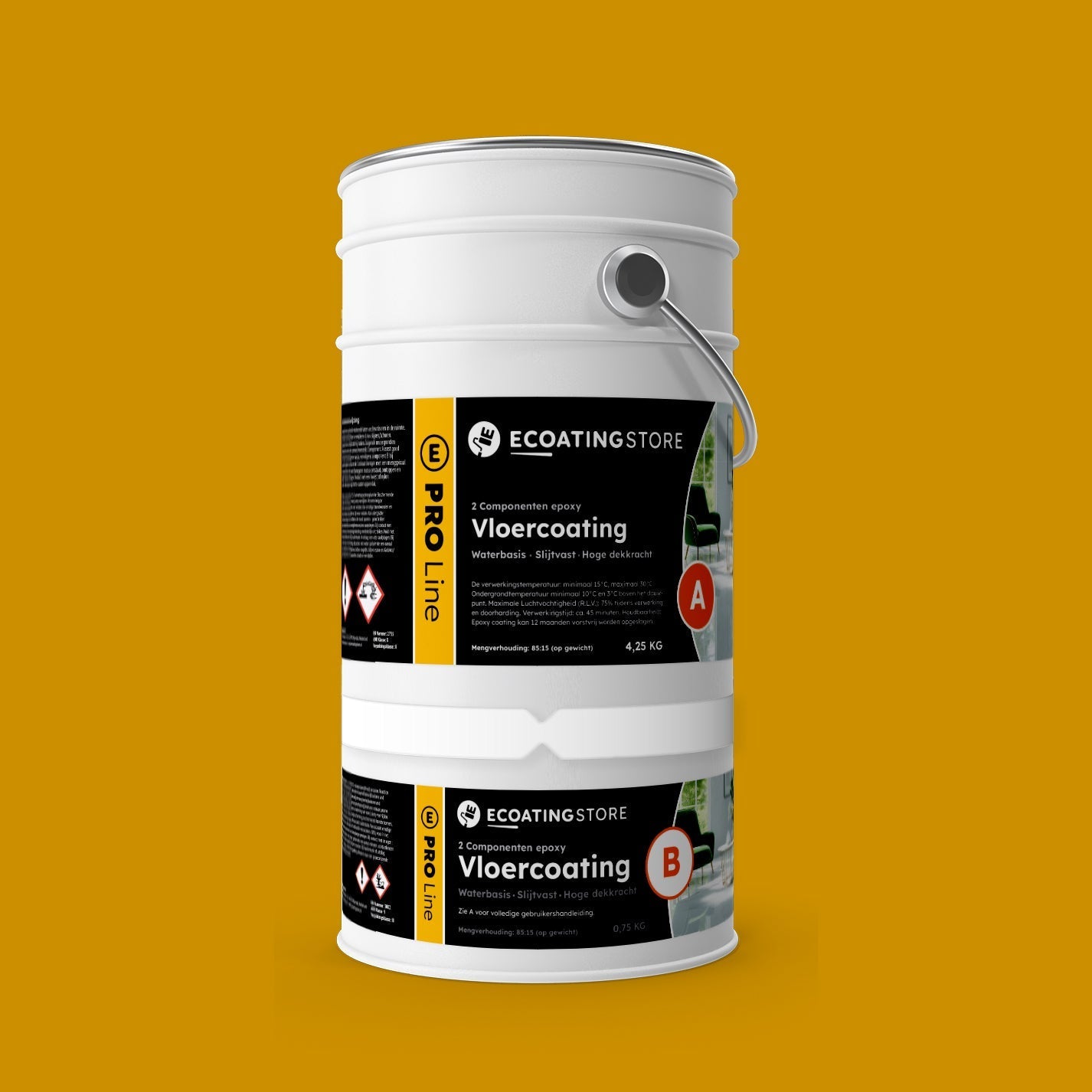 Vloercoating - RAL 1005