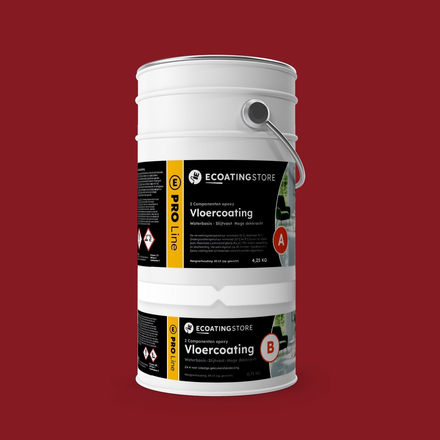 Vloercoating - RAL 3003