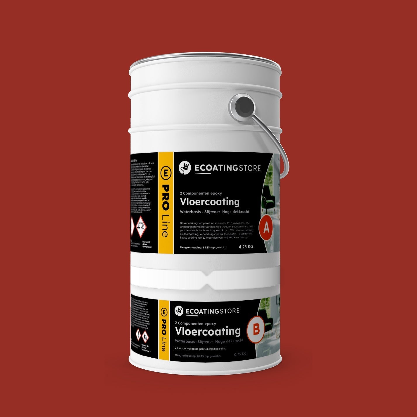 Vloercoating - RAL 3013