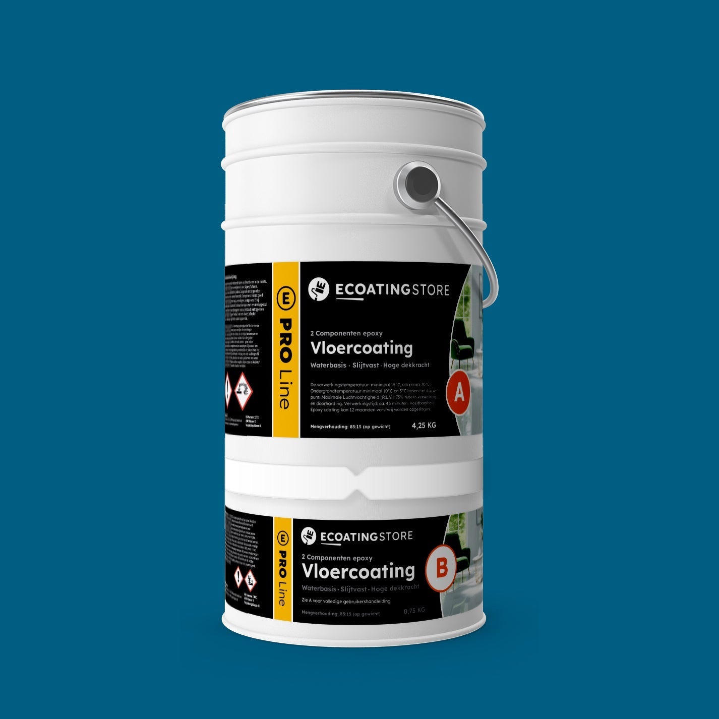 Vloercoating - RAL 5019