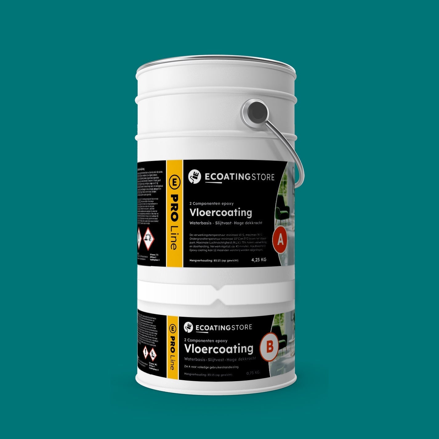 Vloercoating - RAL 5021