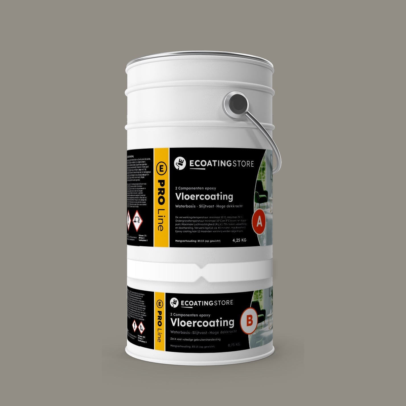 Vloercoating - RAL 7030