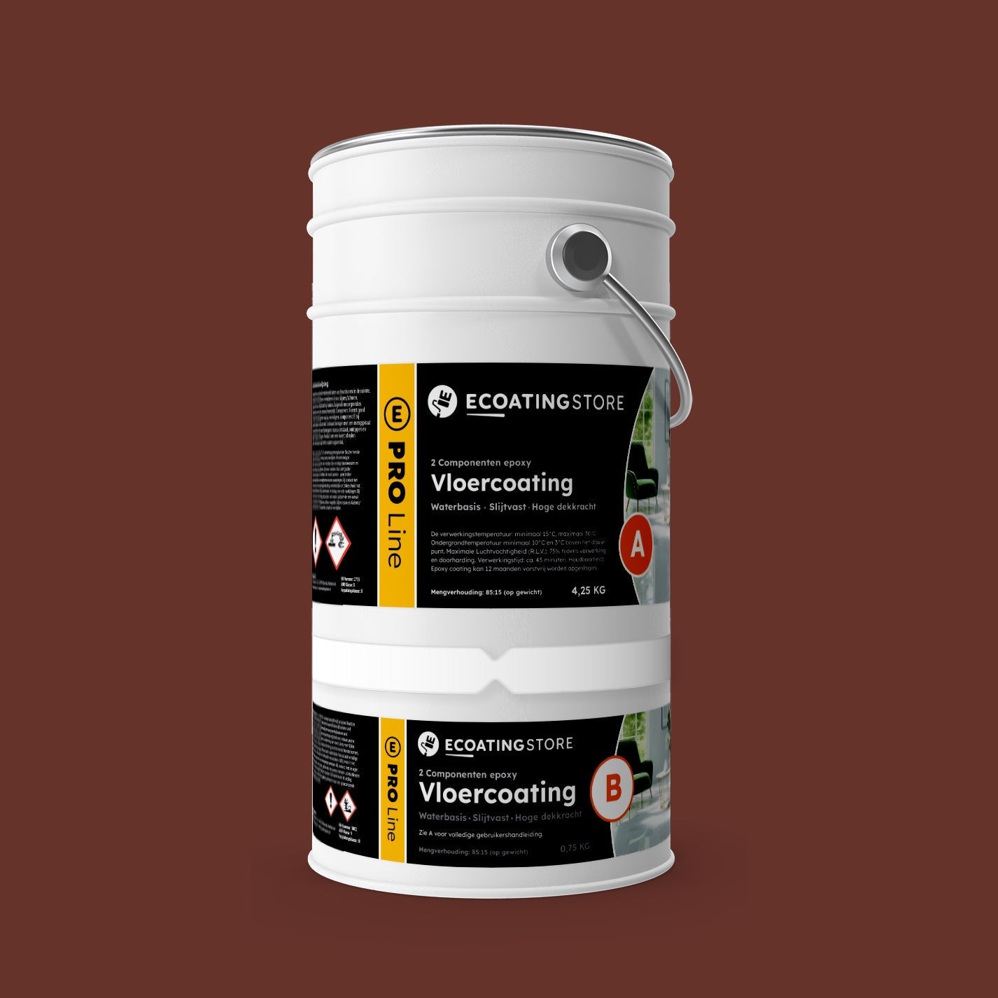 Vloercoating - RAL 8012