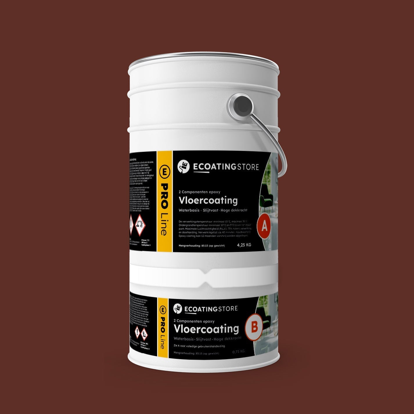 Vloercoating - RAL 8015