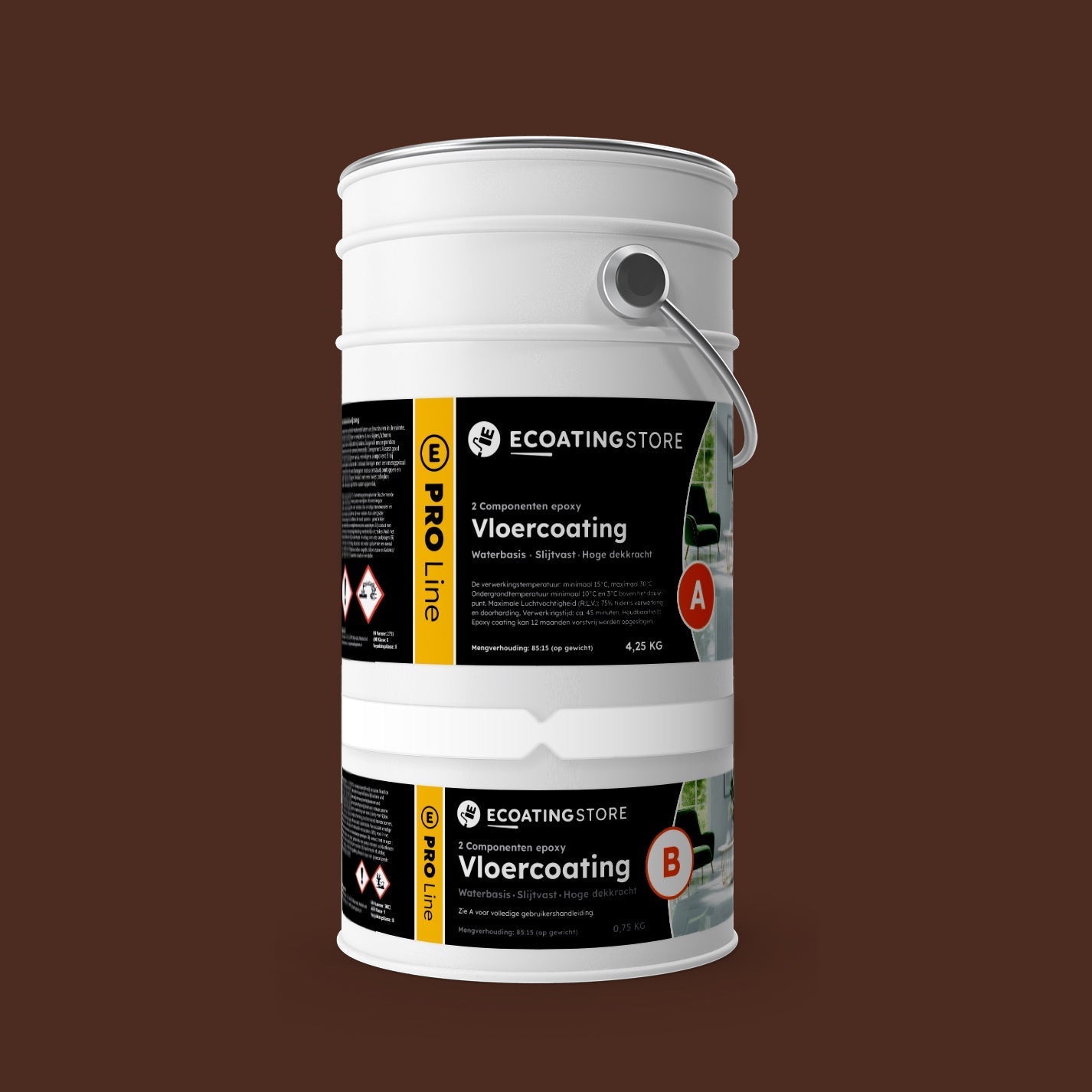 Vloercoating - RAL 8016