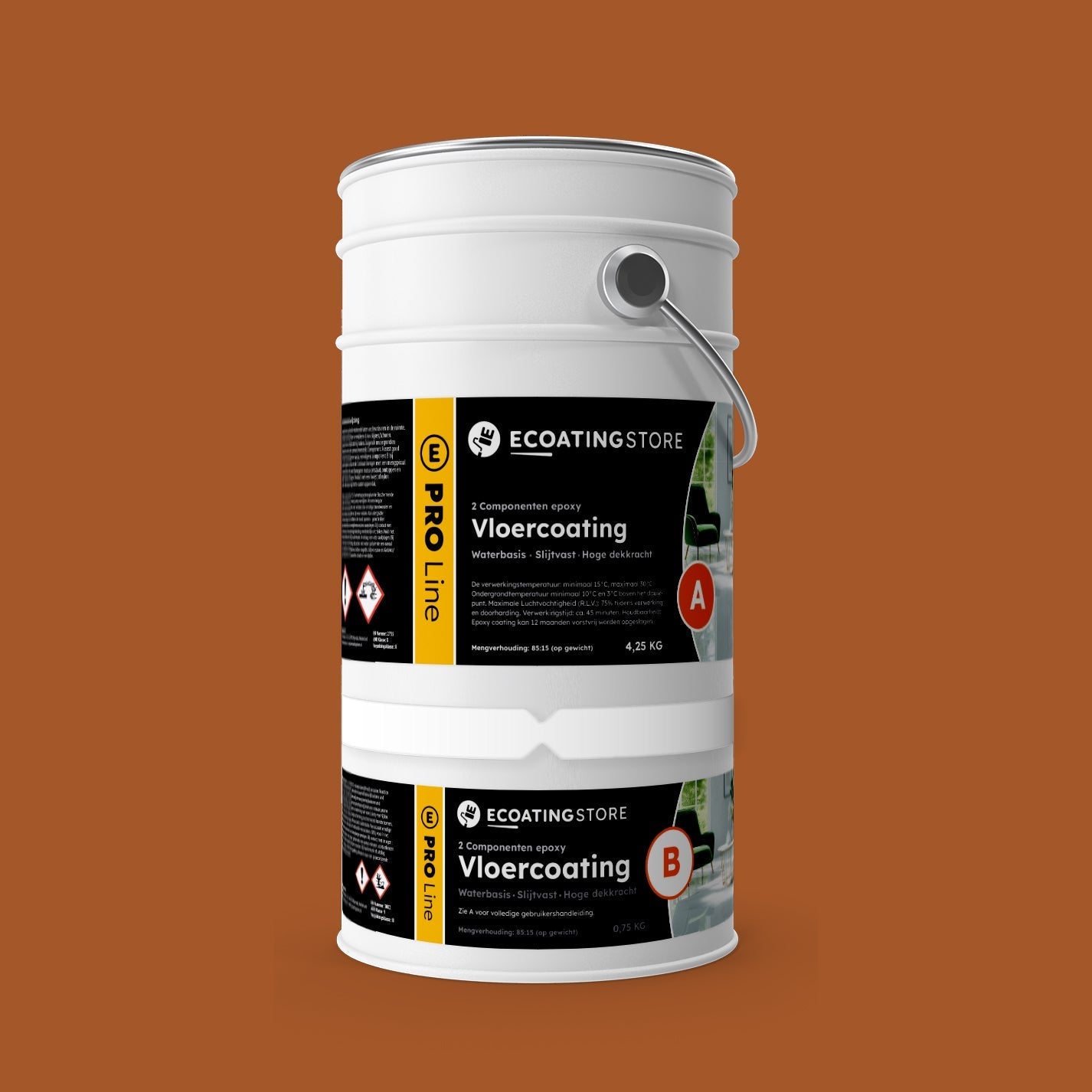 Vloercoating - RAL 8023