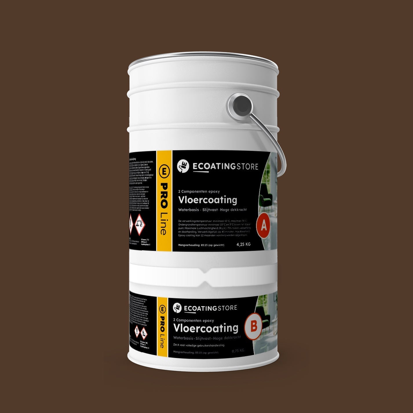 Vloercoating - RAL 8028