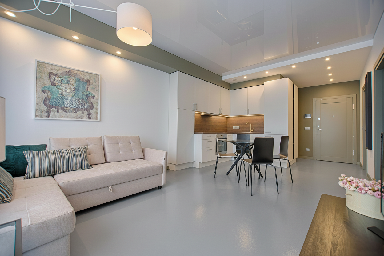 Garage vloercoating - RAL 7032