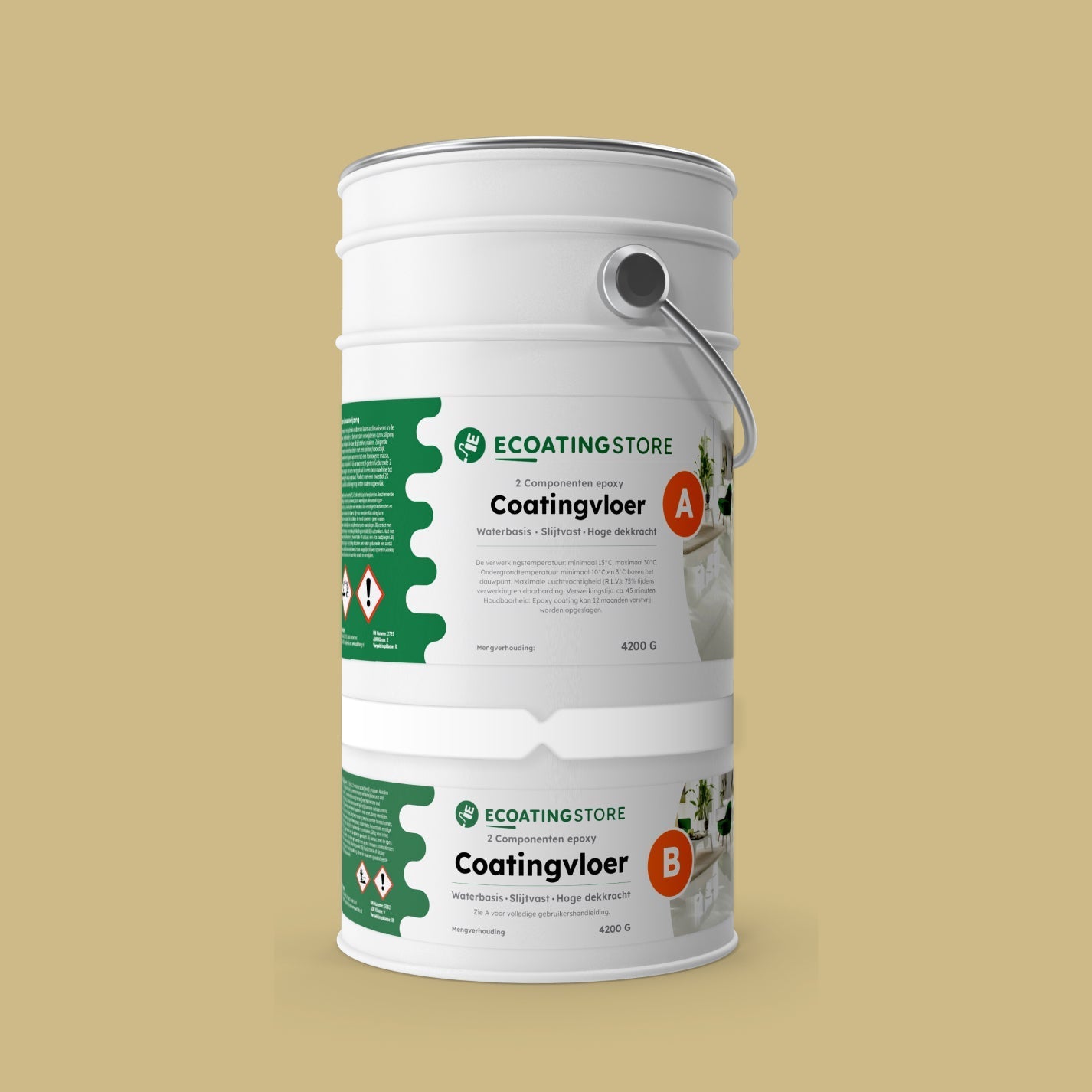 Vloercoating - RAL 1000