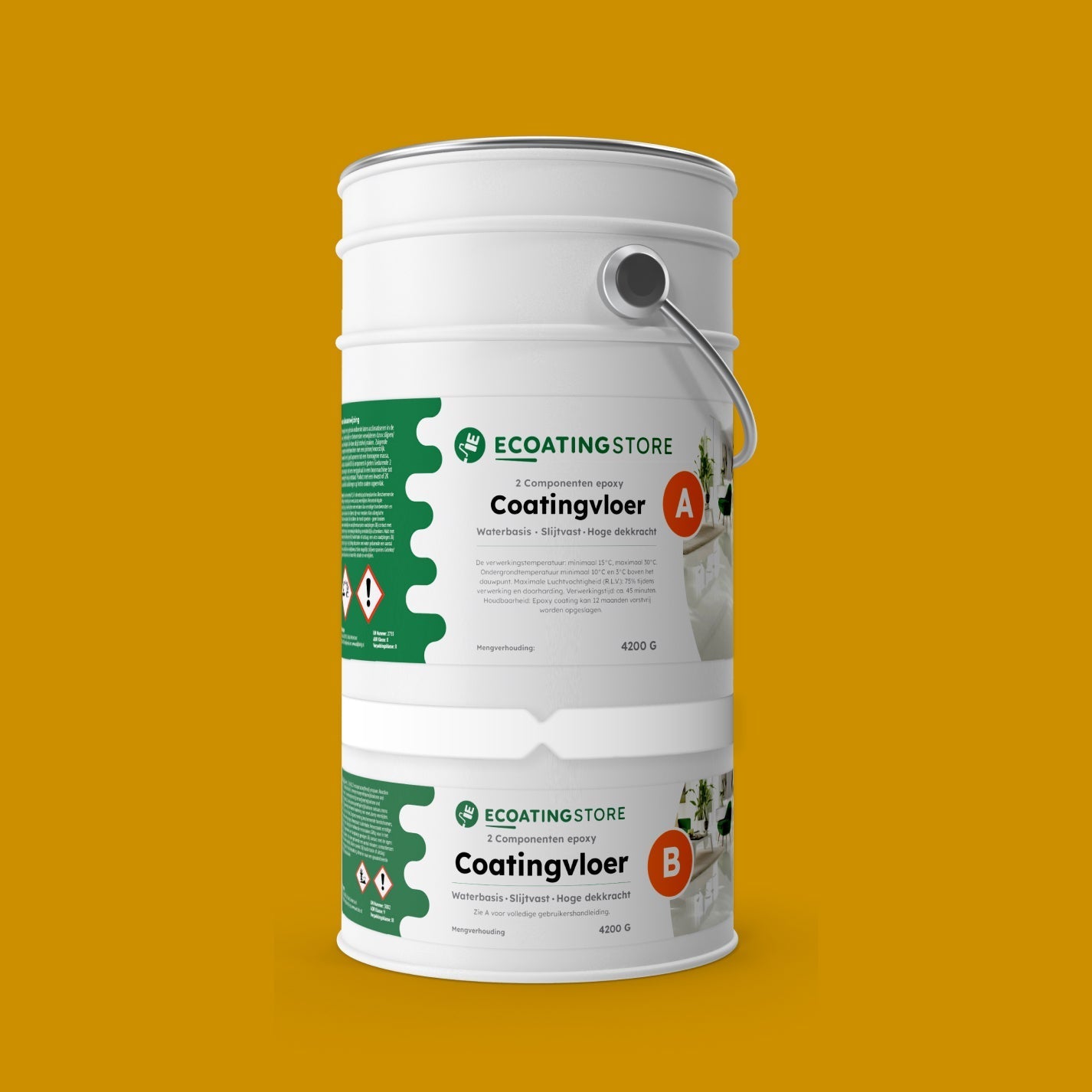 Vloercoating - RAL 1005