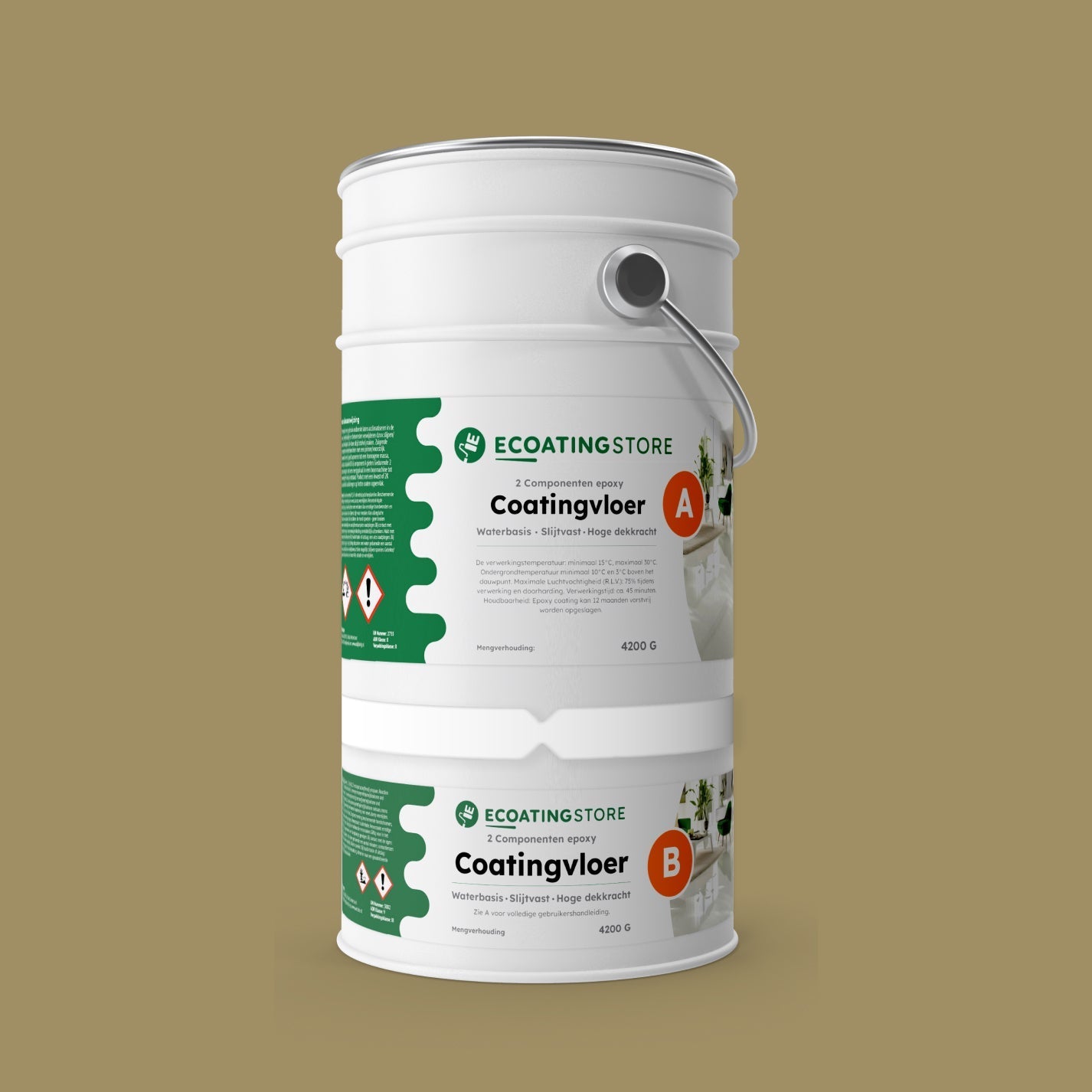 Vloercoating - RAL 1020