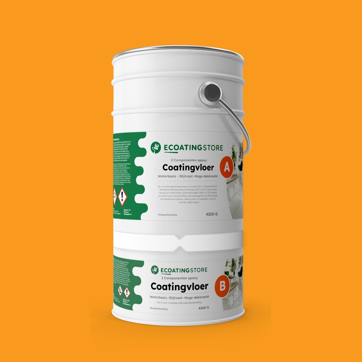 Vloercoating - RAL 1033