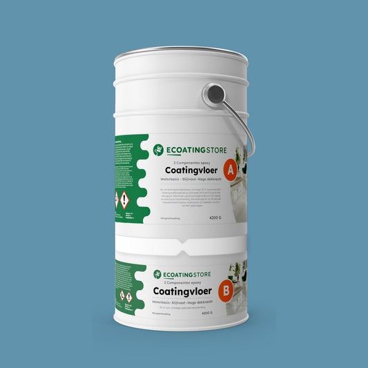 Garage vloercoating - RAL 5024