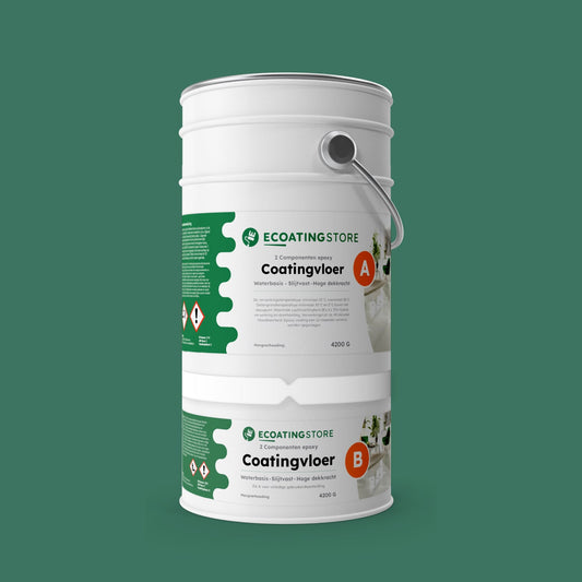 Garage vloercoating - RAL 6000