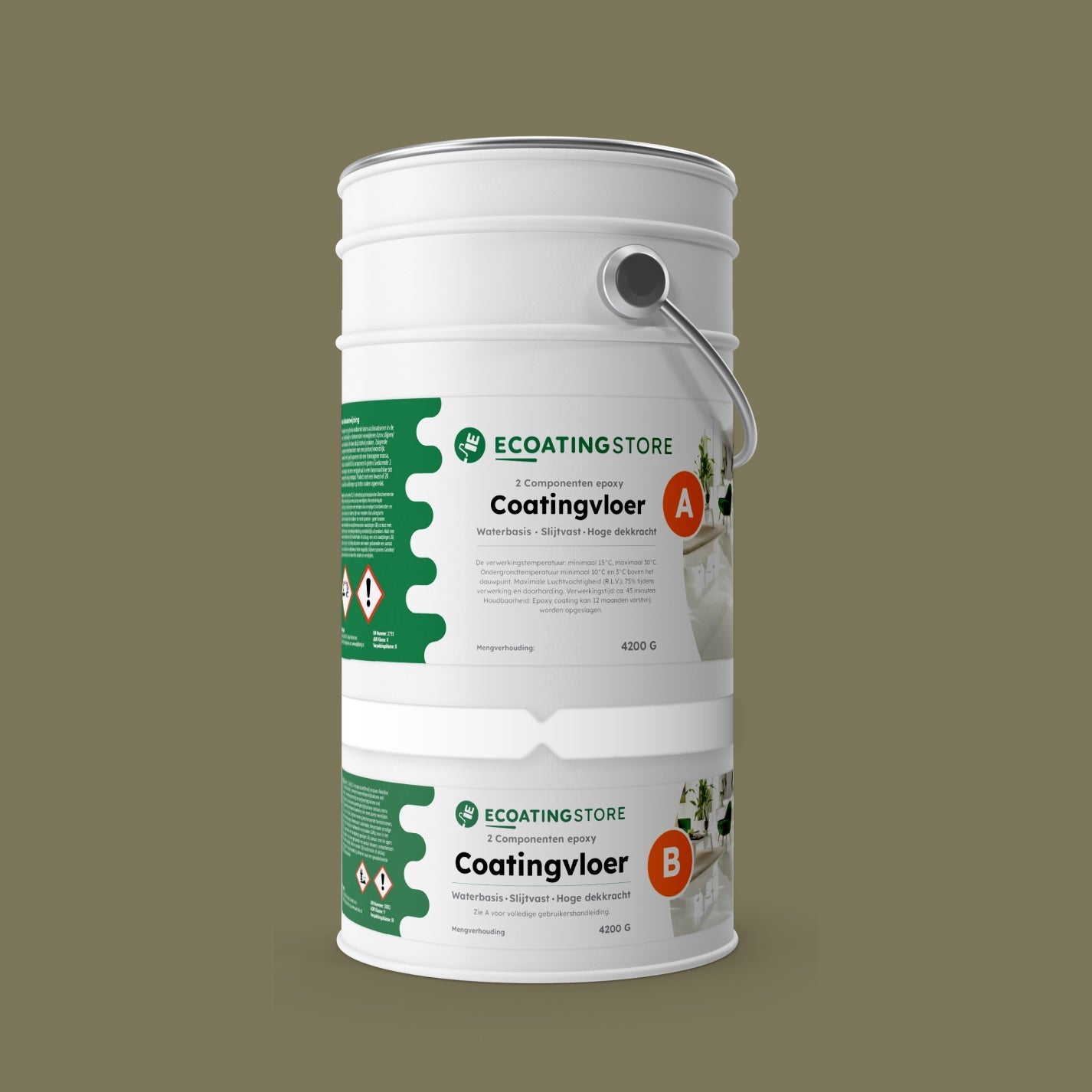 Vloercoating - RAL 6013