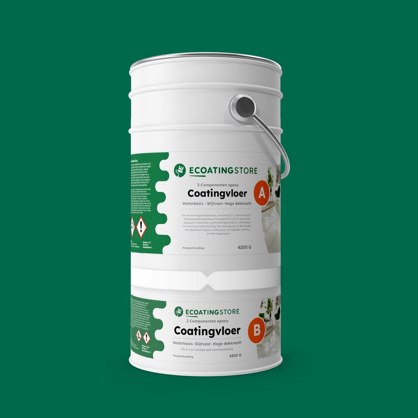 Vloercoating - RAL 6016