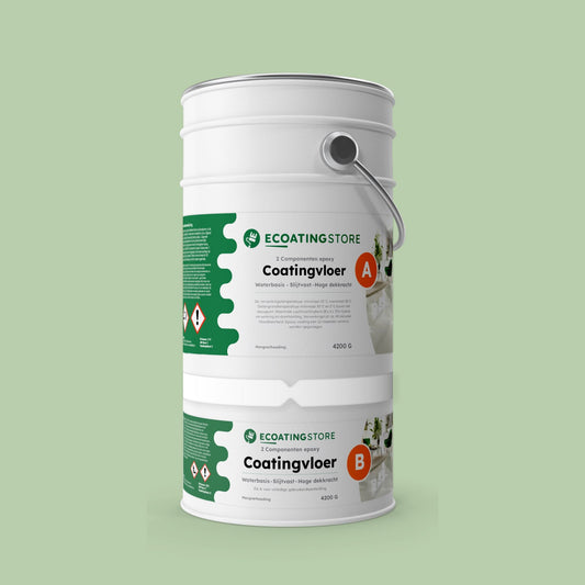 Garage vloercoating - RAL 6019