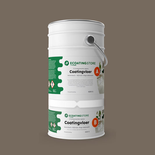 Garage vloercoating - RAL 7006