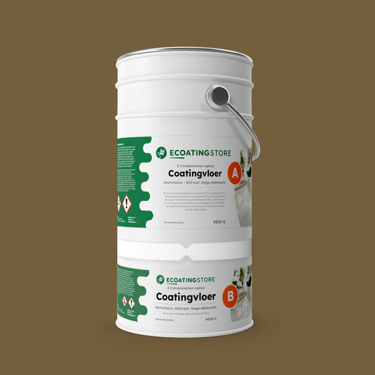 Garage vloercoating - RAL 7008