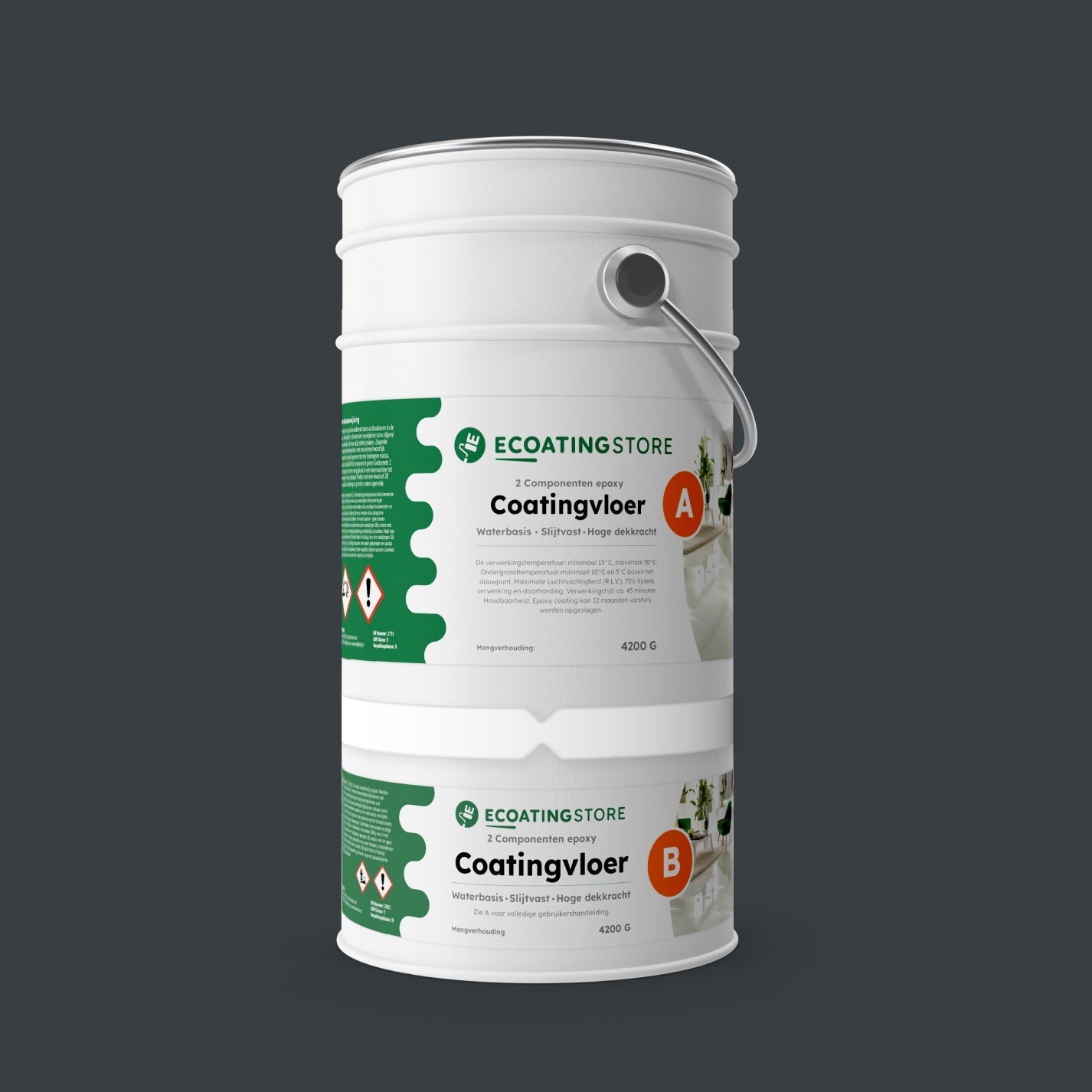 Vloercoating - RAL 7016