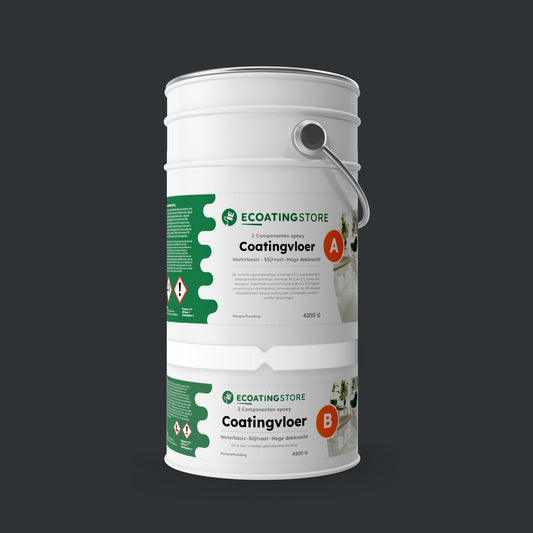 Garage vloercoating - RAL 7021