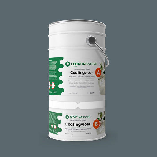 Garage vloercoating - RAL 7031