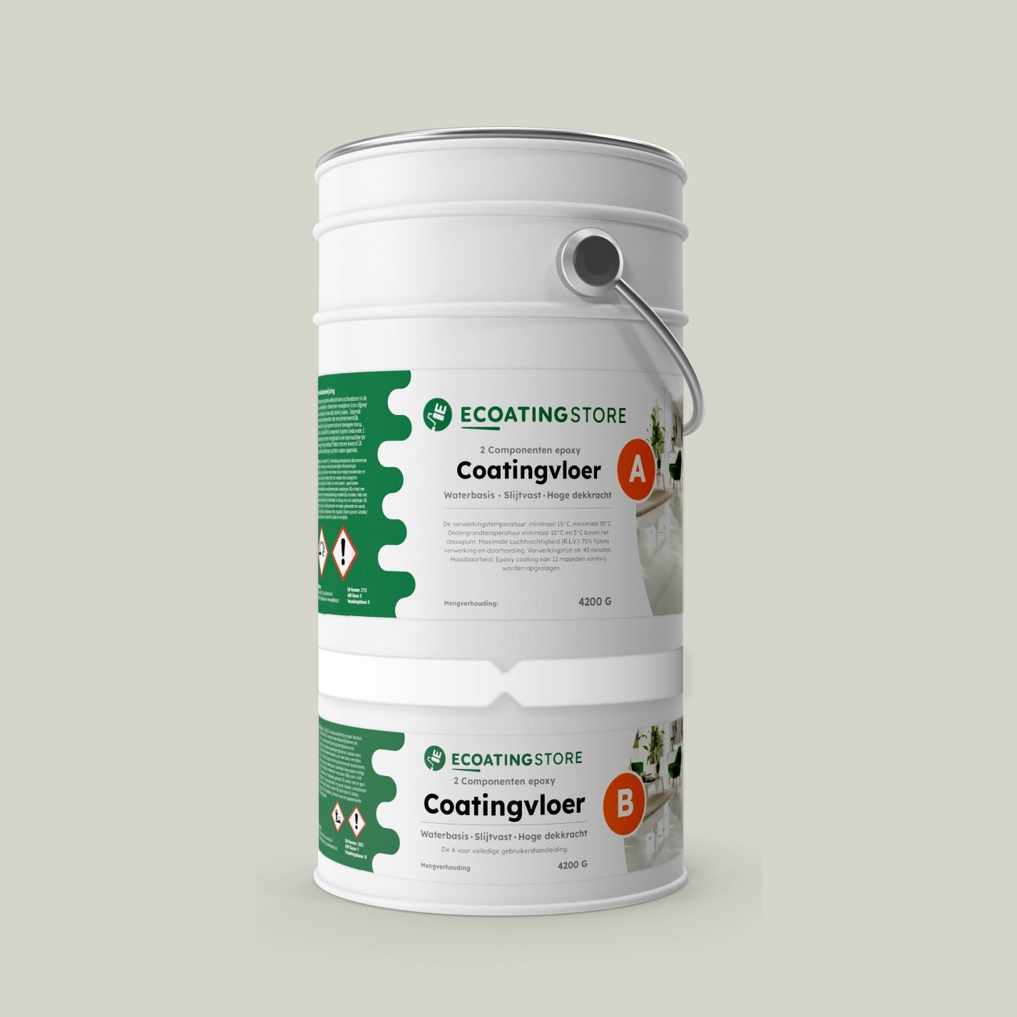 Vloercoating - RAL 9002