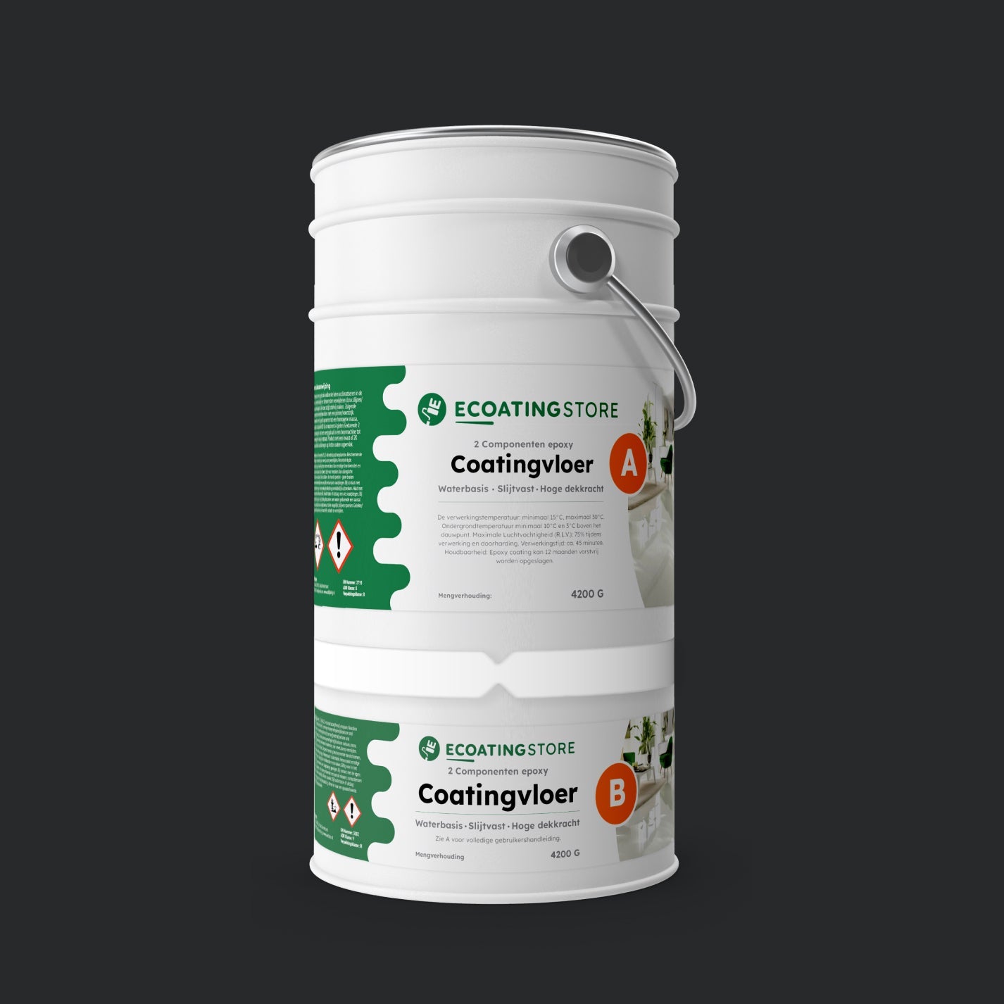 Garage vloercoating - RAL 9011