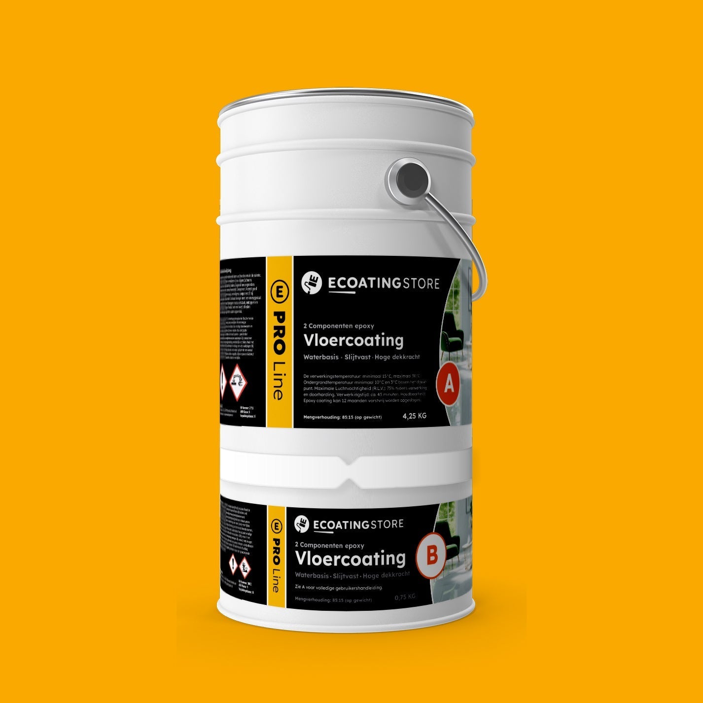 Vloercoating - RAL 1003