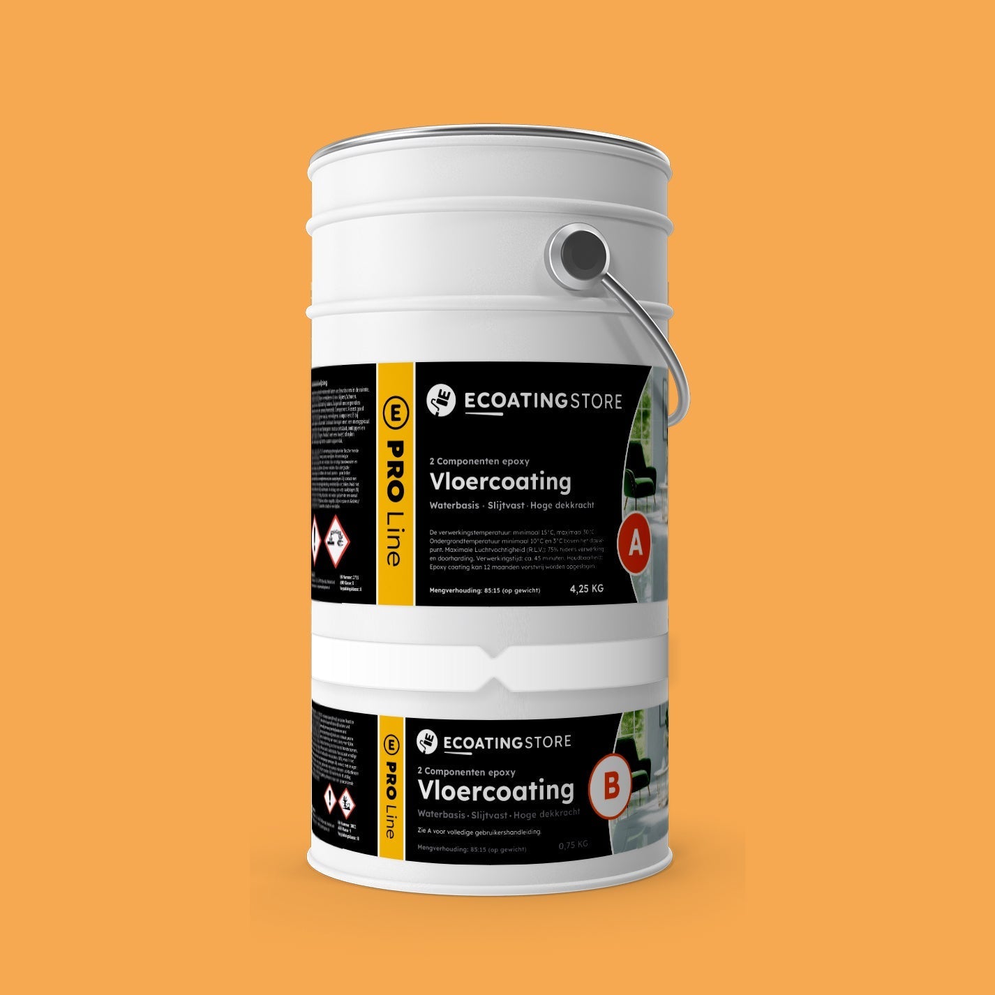 Vloercoating - RAL 1017