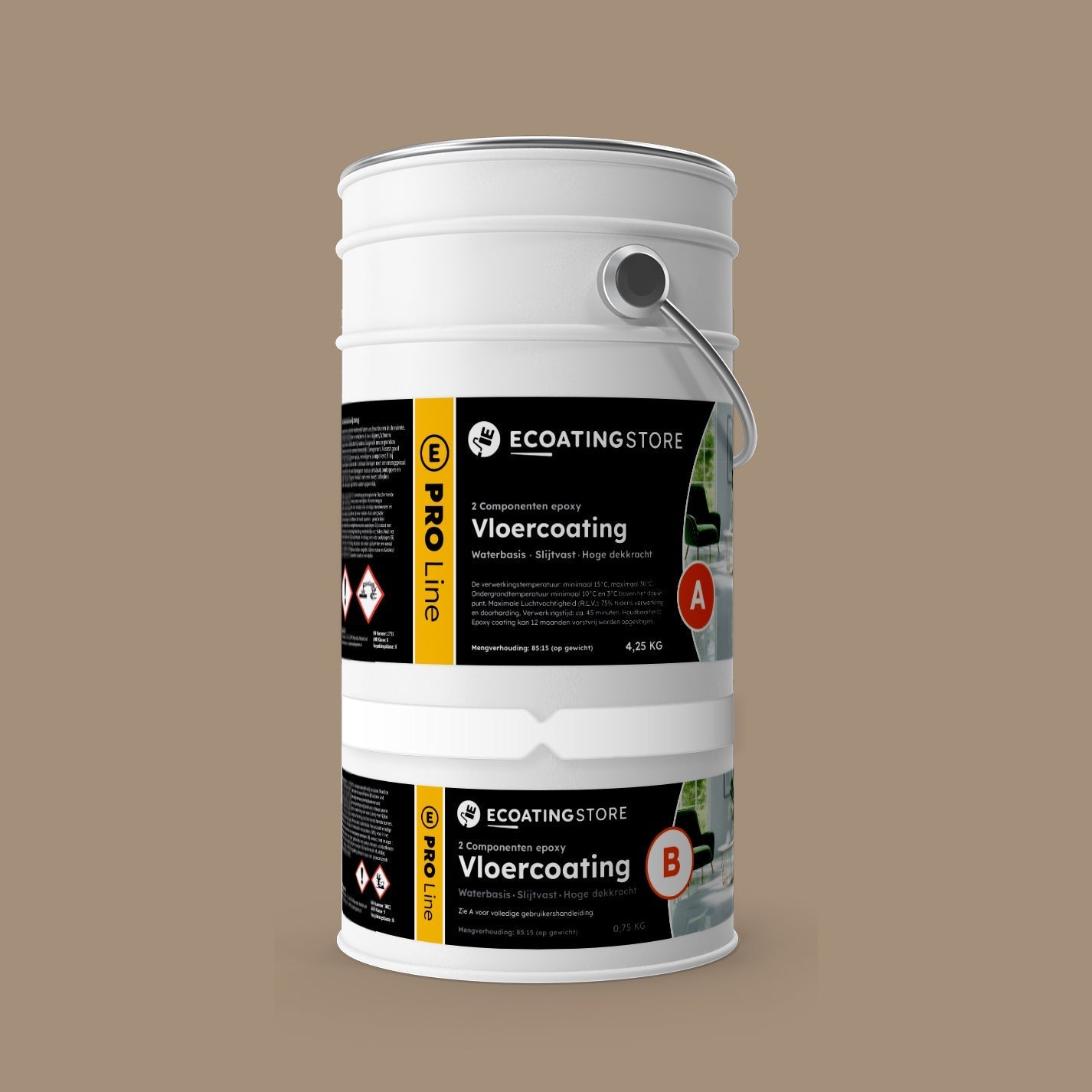 Vloercoating - RAL 1019