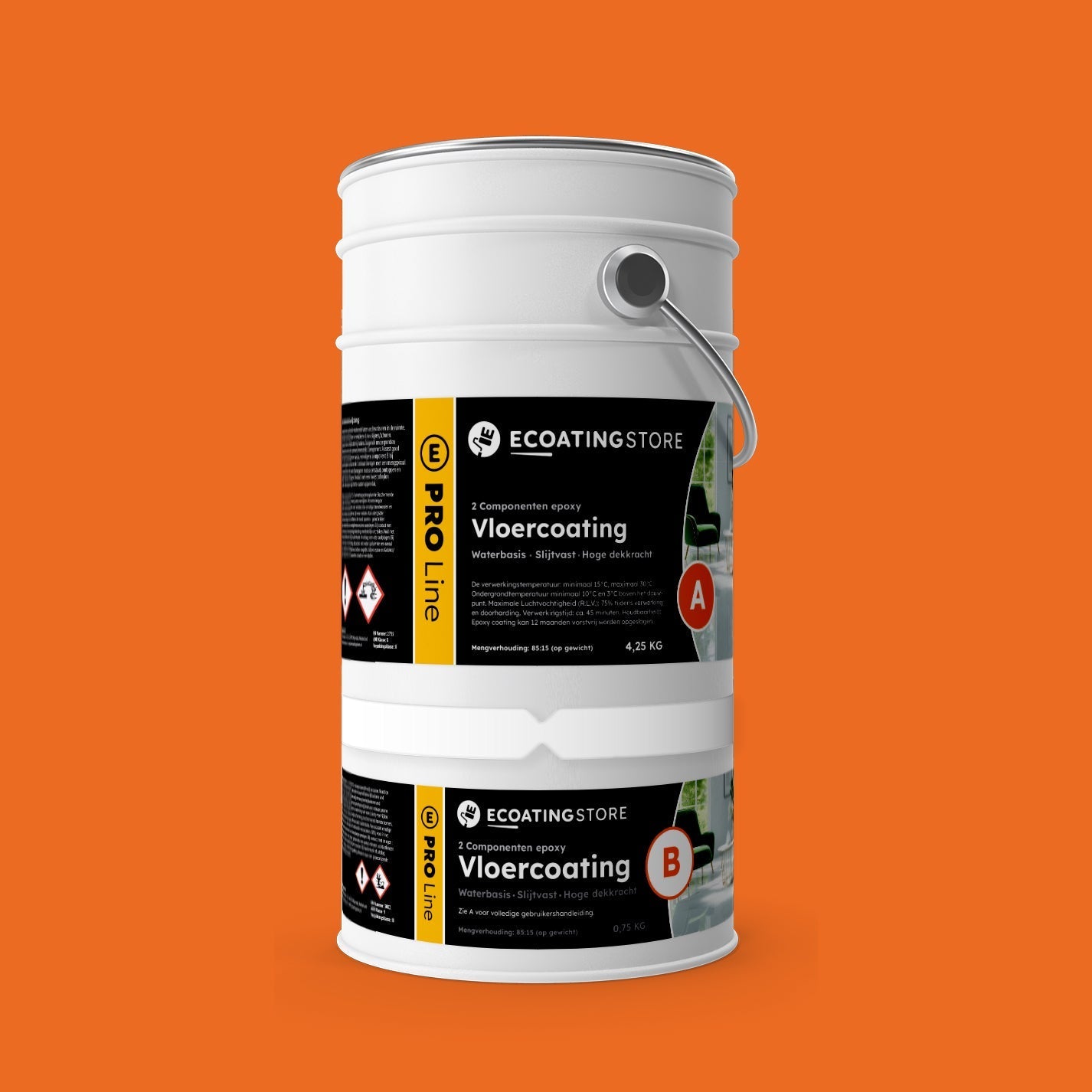 Vloercoating - RAL 2008