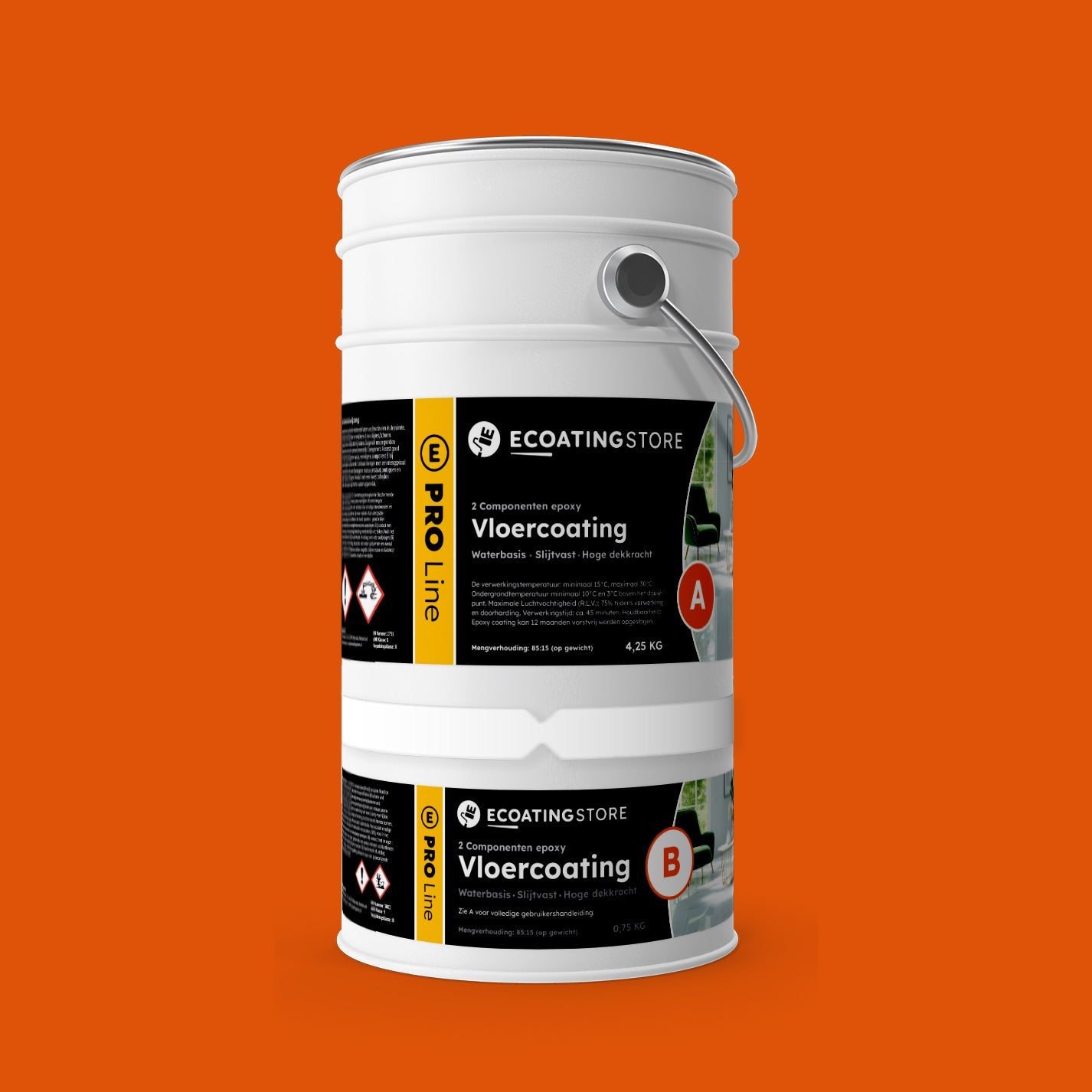 Garage vloercoating - RAL 2009