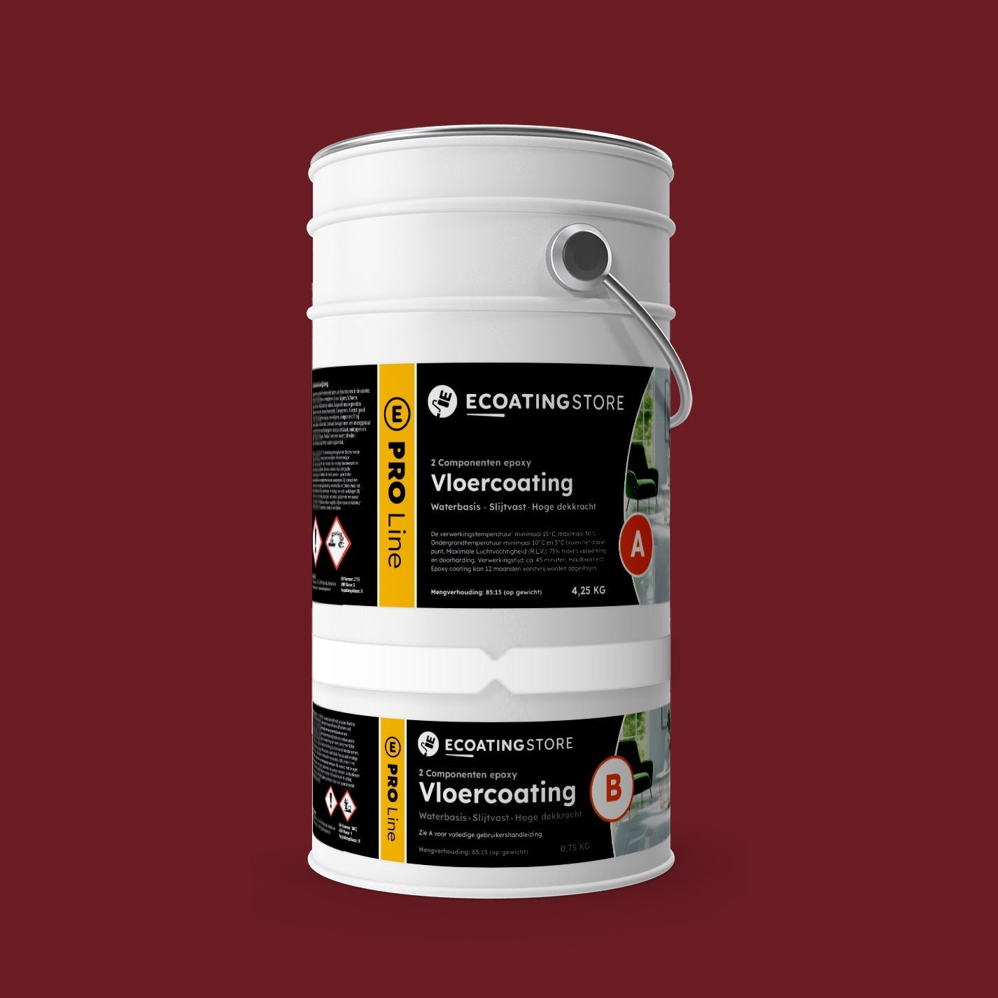 Vloercoating - RAL 3004