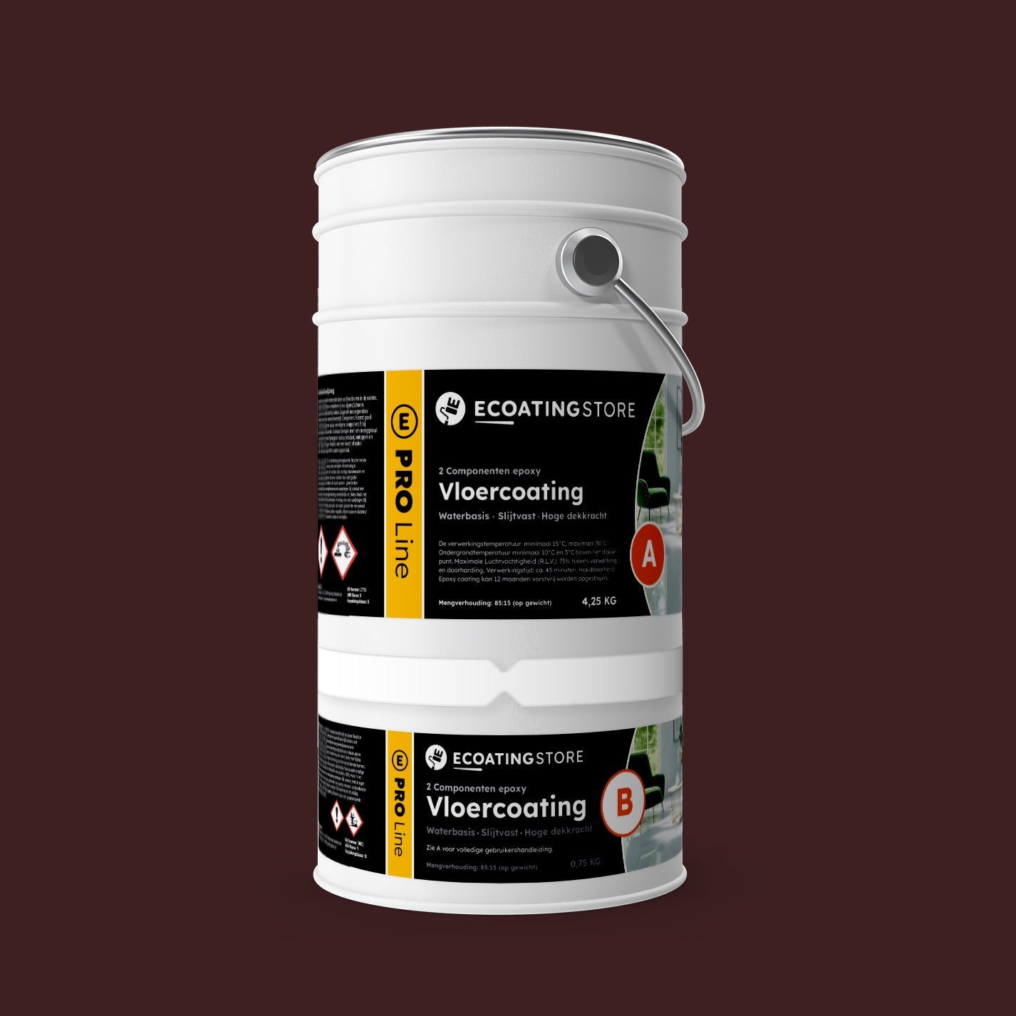 Vloercoating - RAL 3007