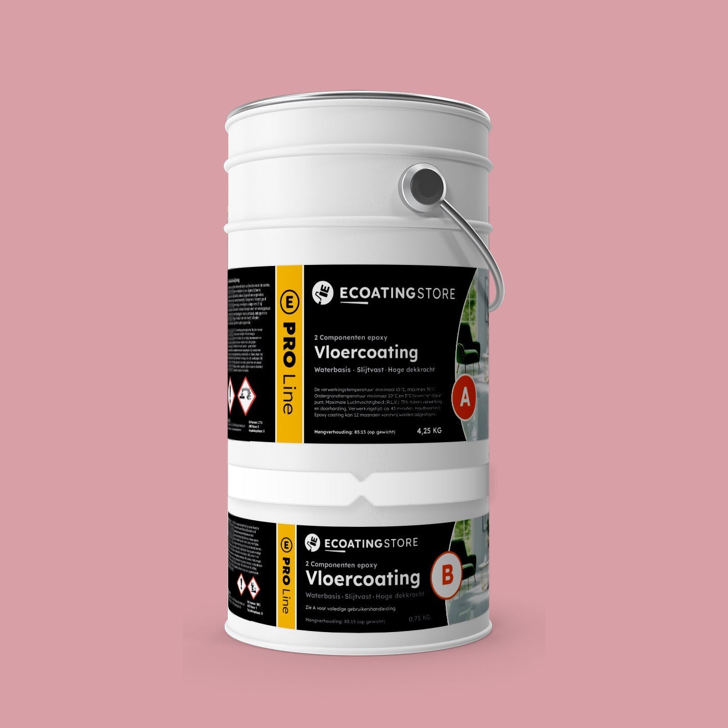 Vloercoating - RAL 3015