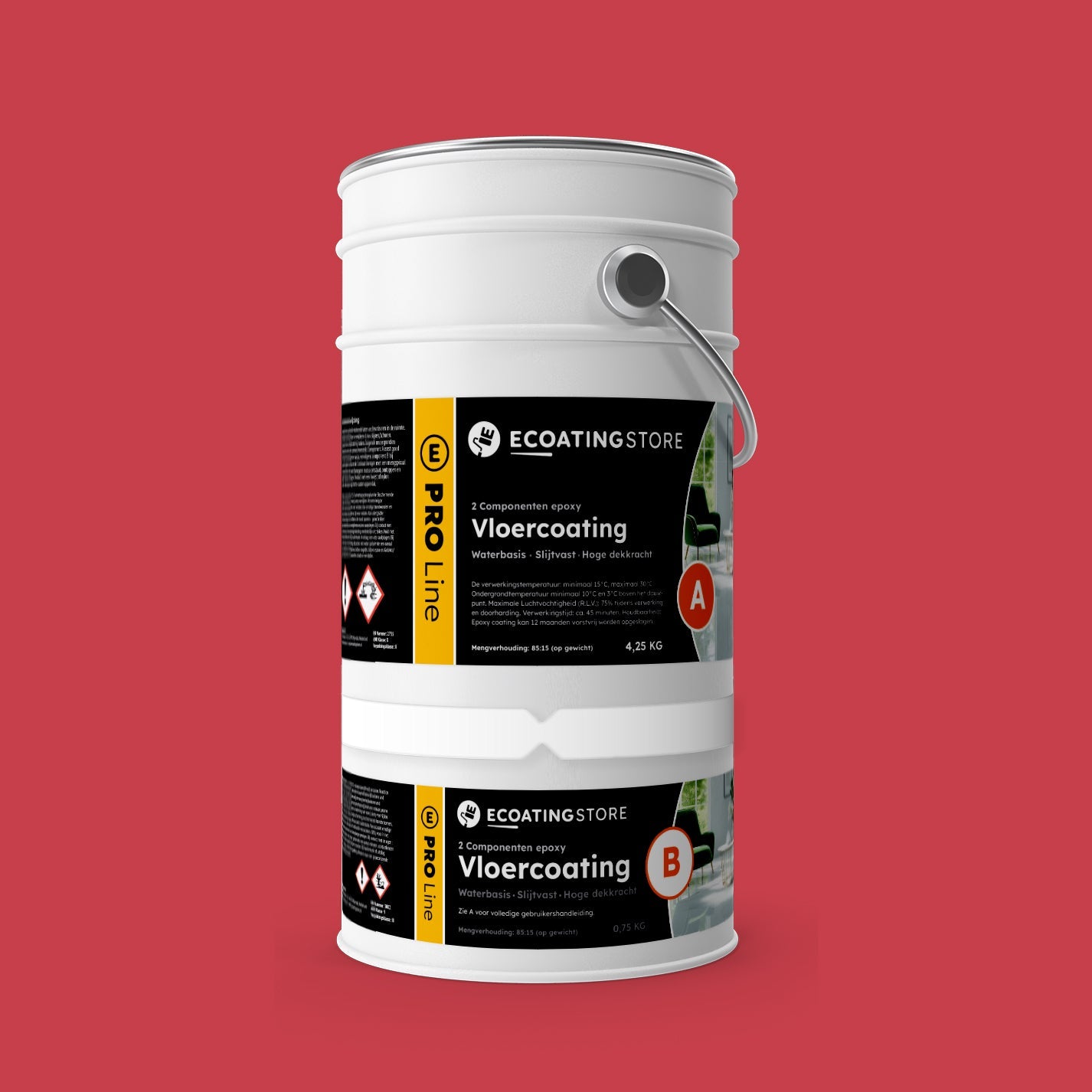 Garage vloercoating - RAL 3018