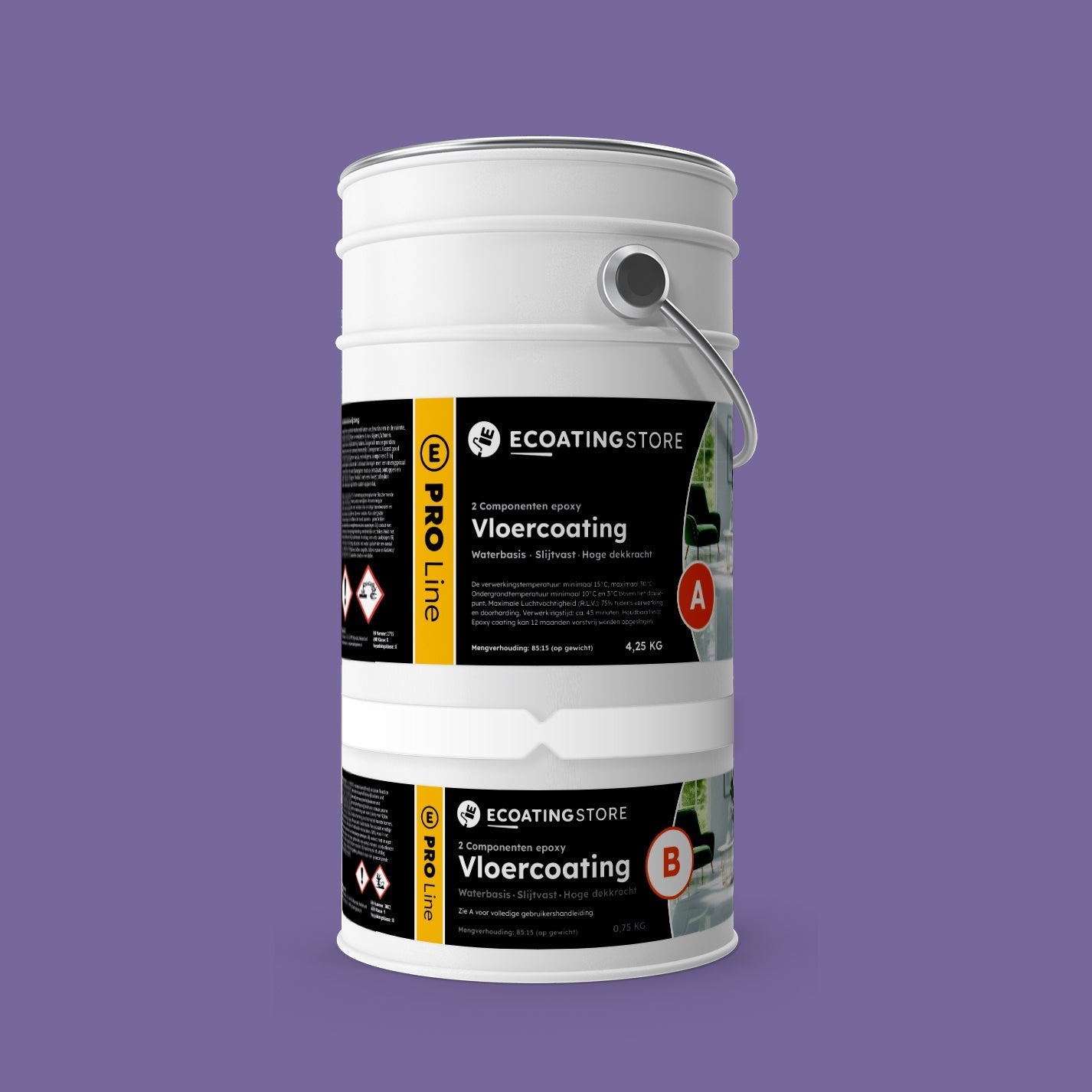 Vloercoating - RAL 4005