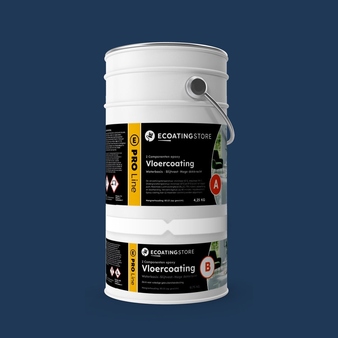 Vloercoating - RAL 5003