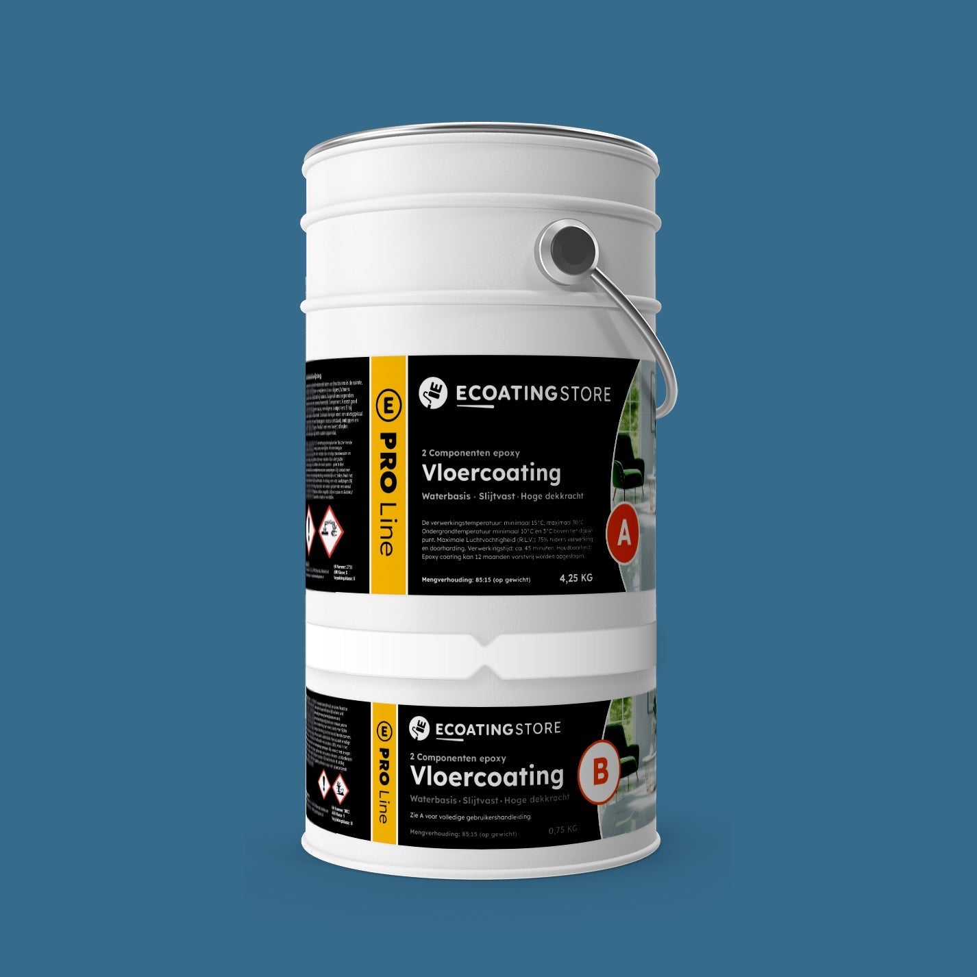 Vloercoating - RAL 5007