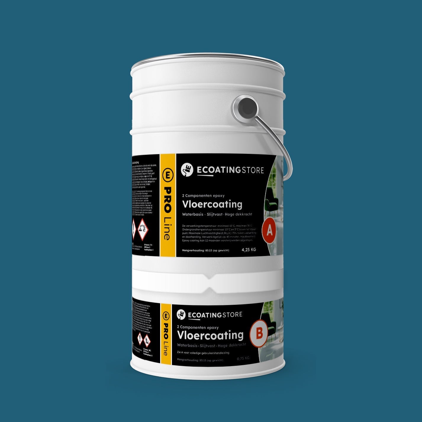 Vloercoating - RAL 5009