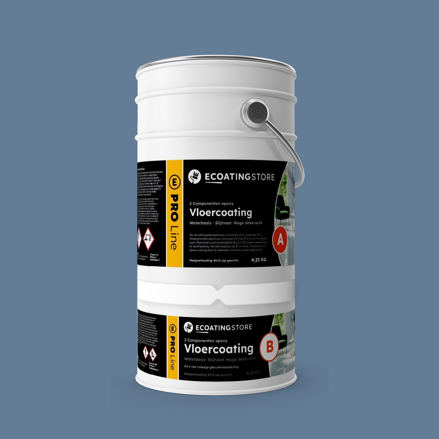 Vloercoating - RAL 5014