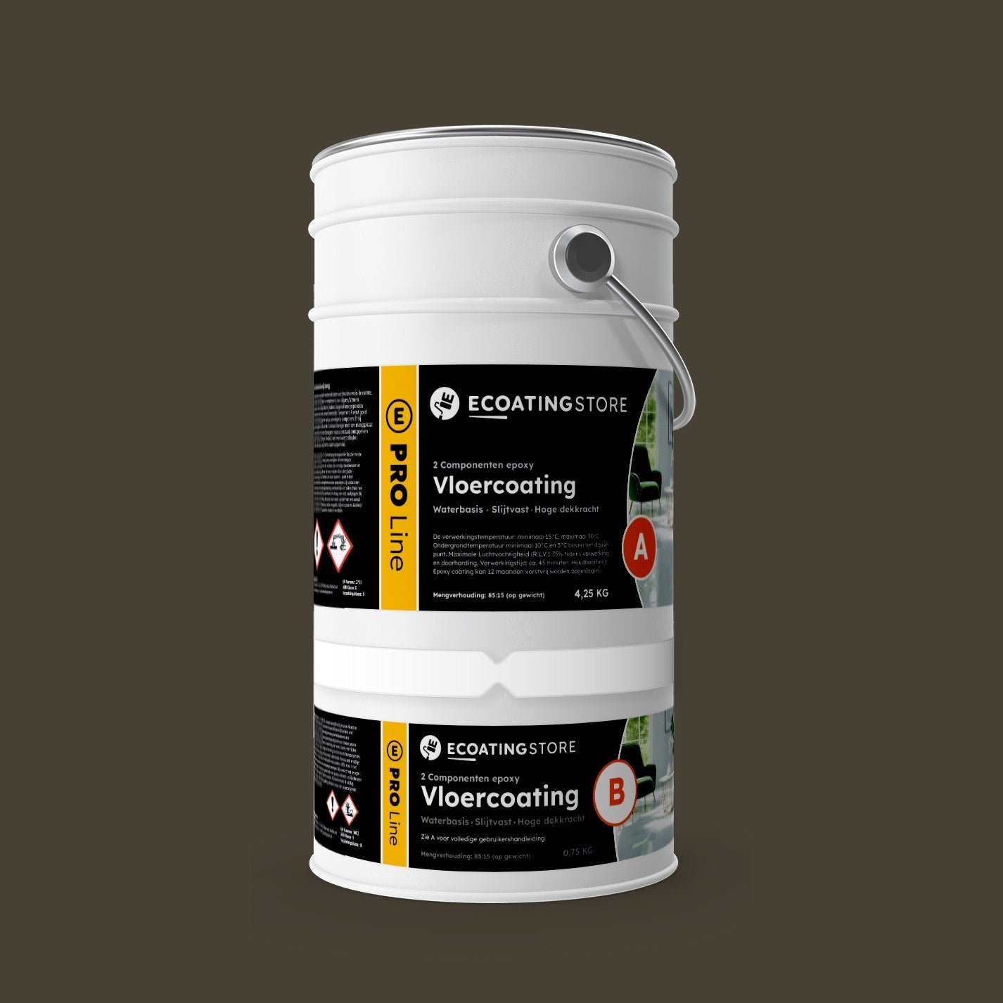 Vloercoating - RAL 6014