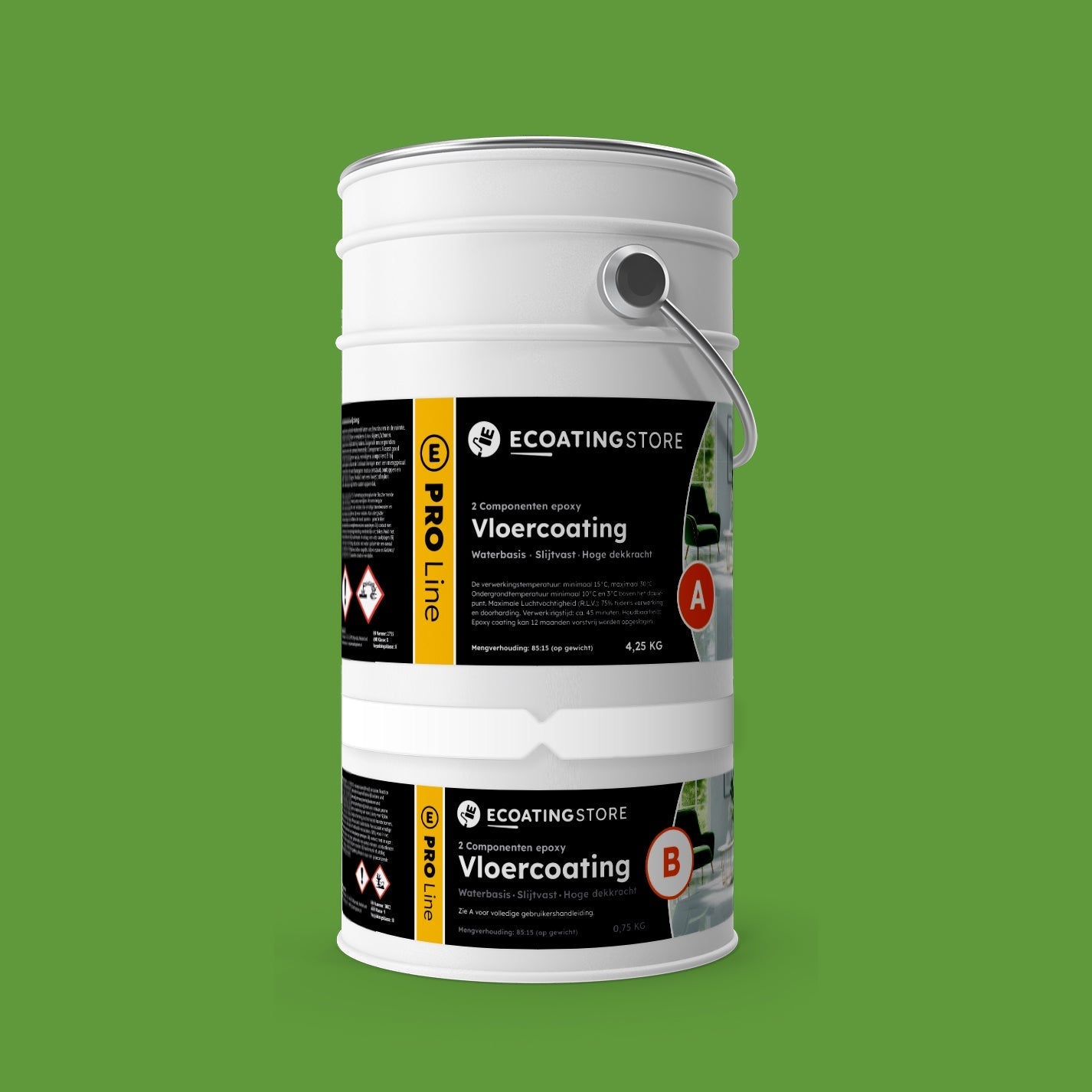 Vloercoating - RAL 6018