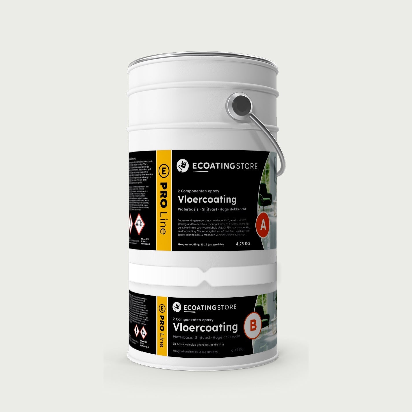 Vloercoating - RAL 9003