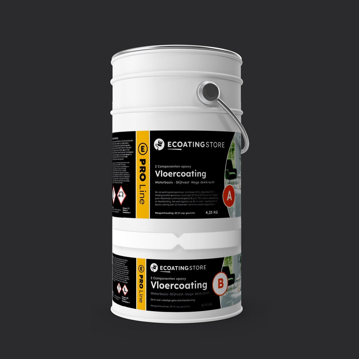 Vloercoating - RAL 9004