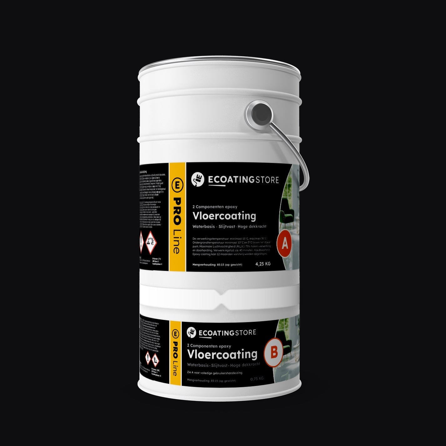 Vloercoating - RAL 9005