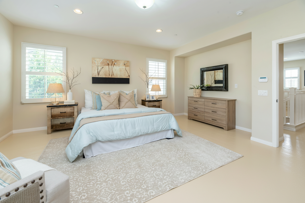 Garage vloercoating - RAL 1015