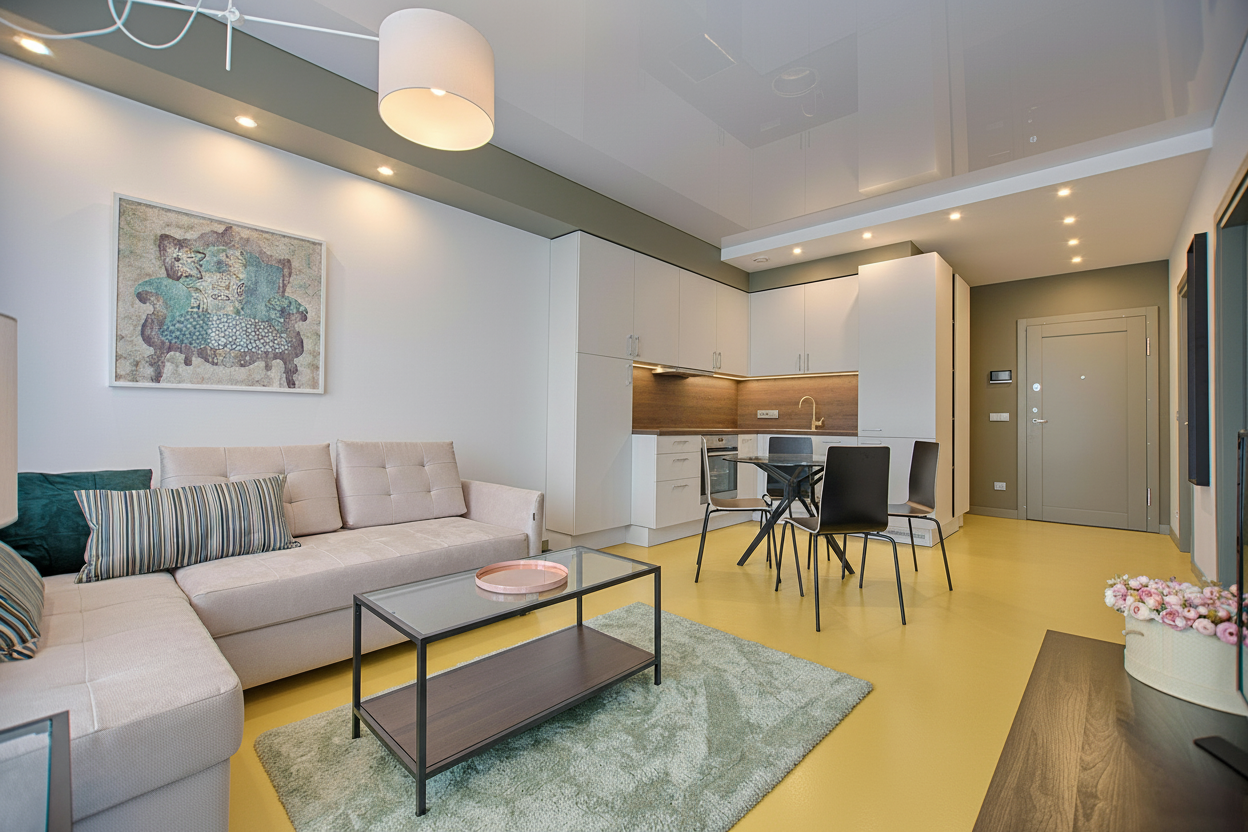 Garage vloercoating - RAL 1023