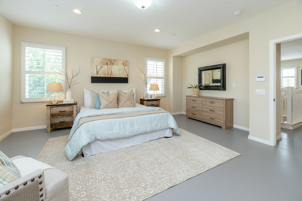 Garage vloercoating - RAL 7044